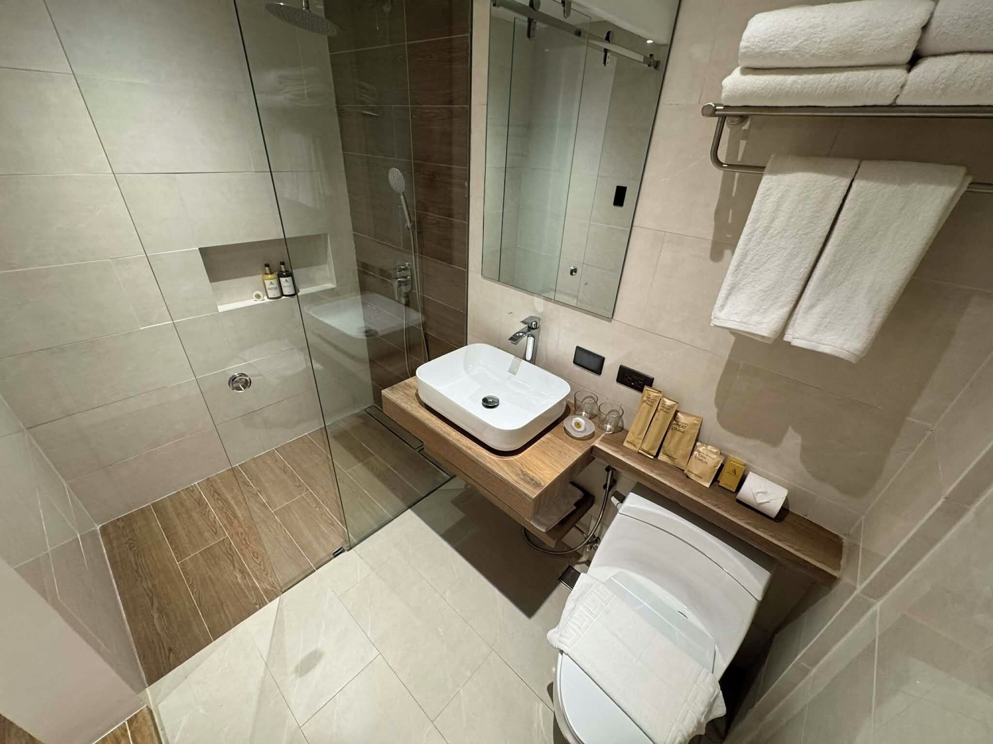 Suite, Gartenblick | Badezimmer