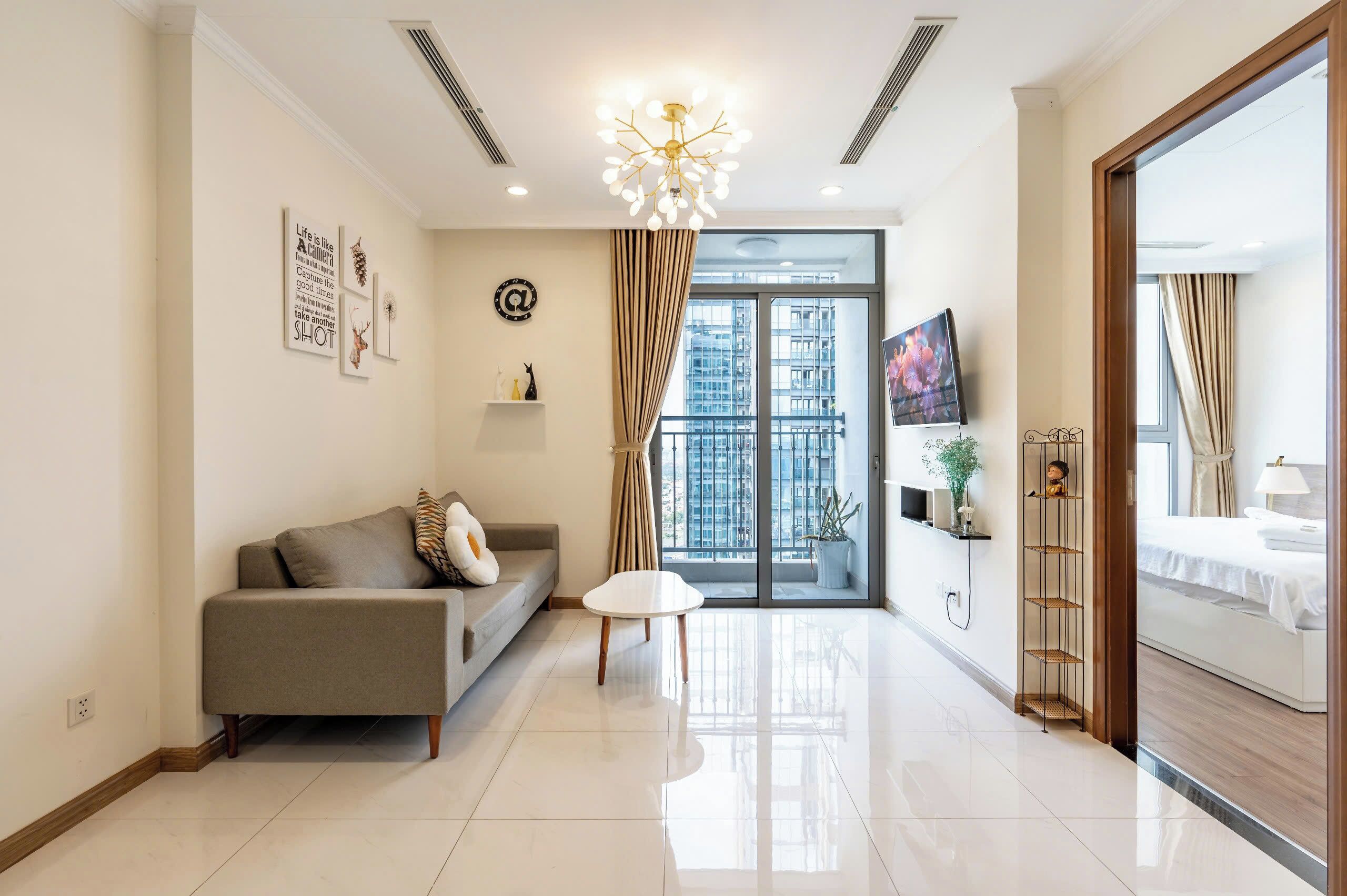 Apartamento, 1 quarto, sacada, vista para a cidade | Escrivaninha, Wi-Fi de cortesia