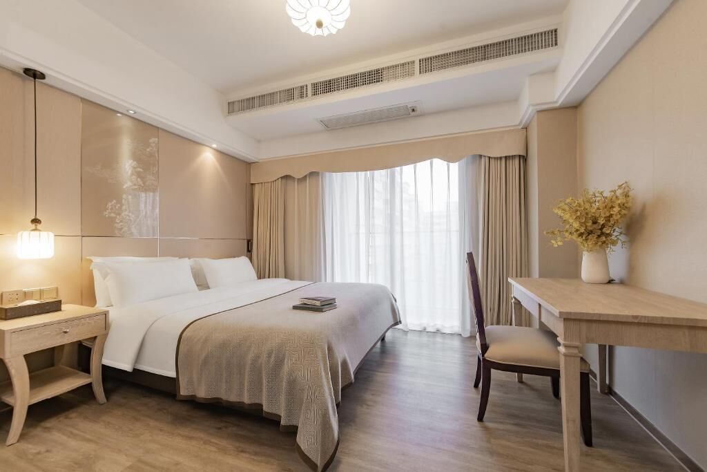 Superior Suite, 1 Queen Bed, Balcony | Blackout curtains, soundproofing, iron/ironing board, free WiFi