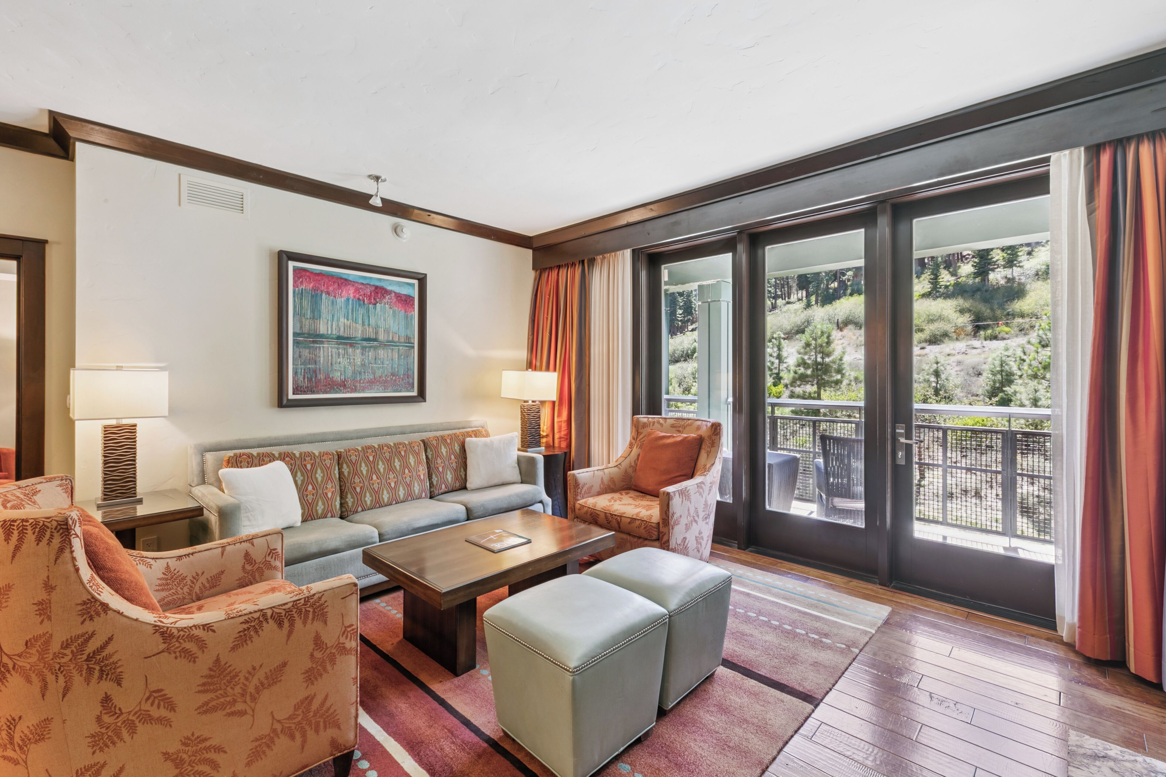 Luxury-Apartment, 2 Schlafzimmer, Bergblick, Hanglage