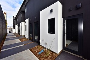 Exterior detail - Modern Moorhouse One Bedroom Retreat (Christchurch)