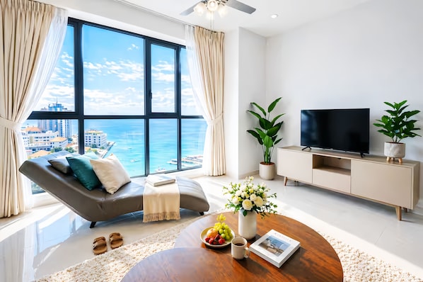 Appartement Deluxe, vue ville | Vue de la chambre