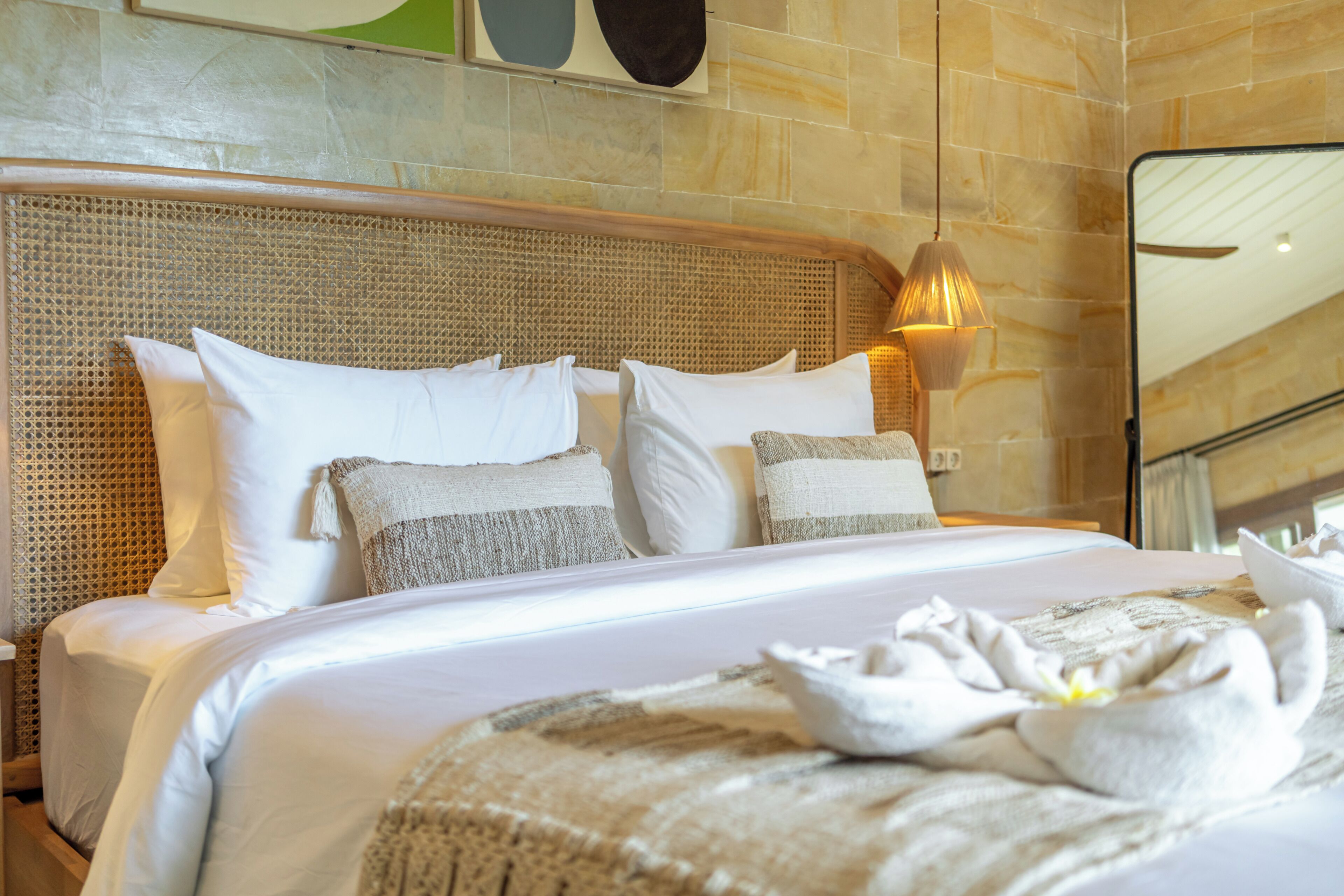 Exclusive Villa, Pool View | Egyptian cotton sheets, premium bedding, in-room safe