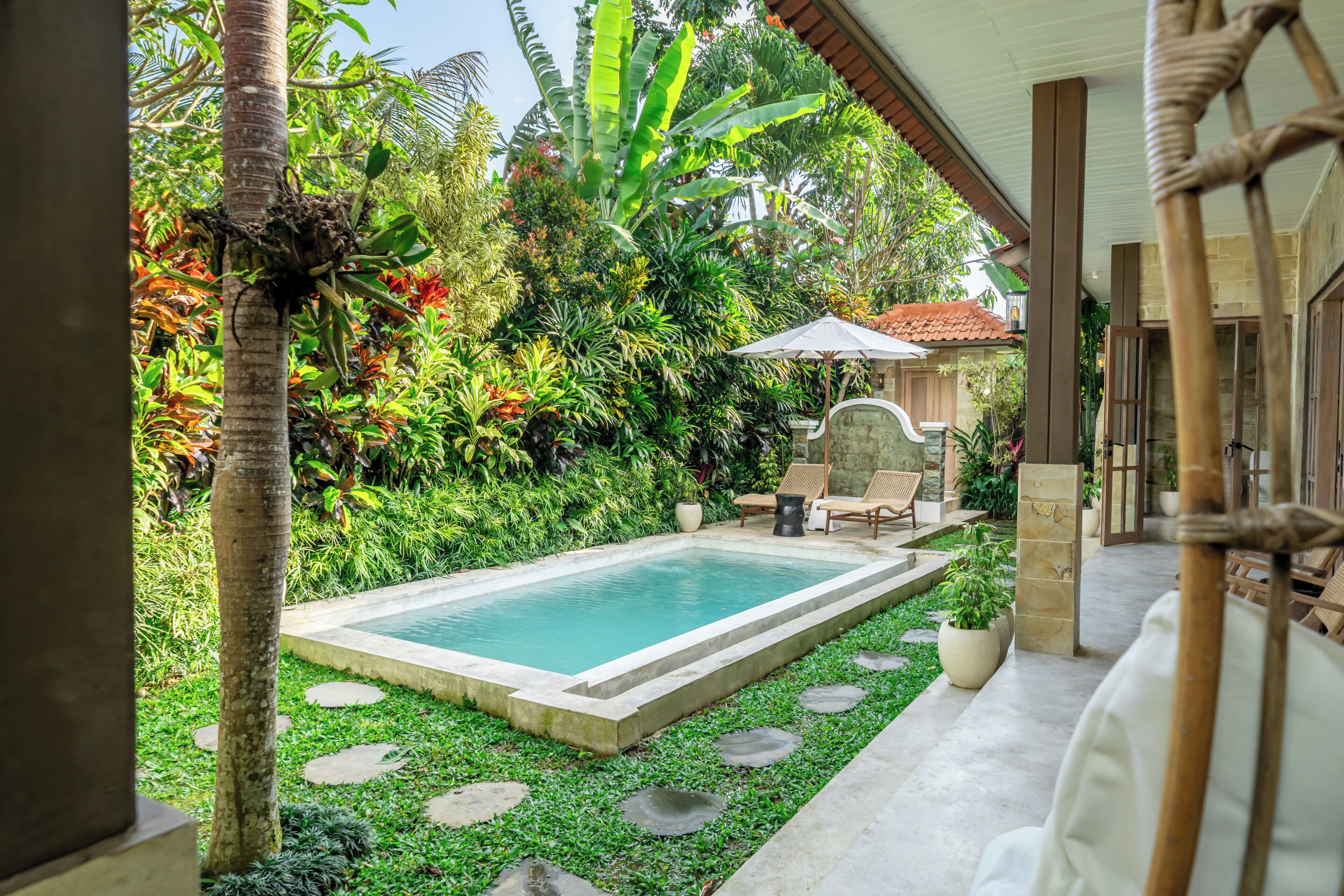 Exclusive Villa, Pool View | View from room