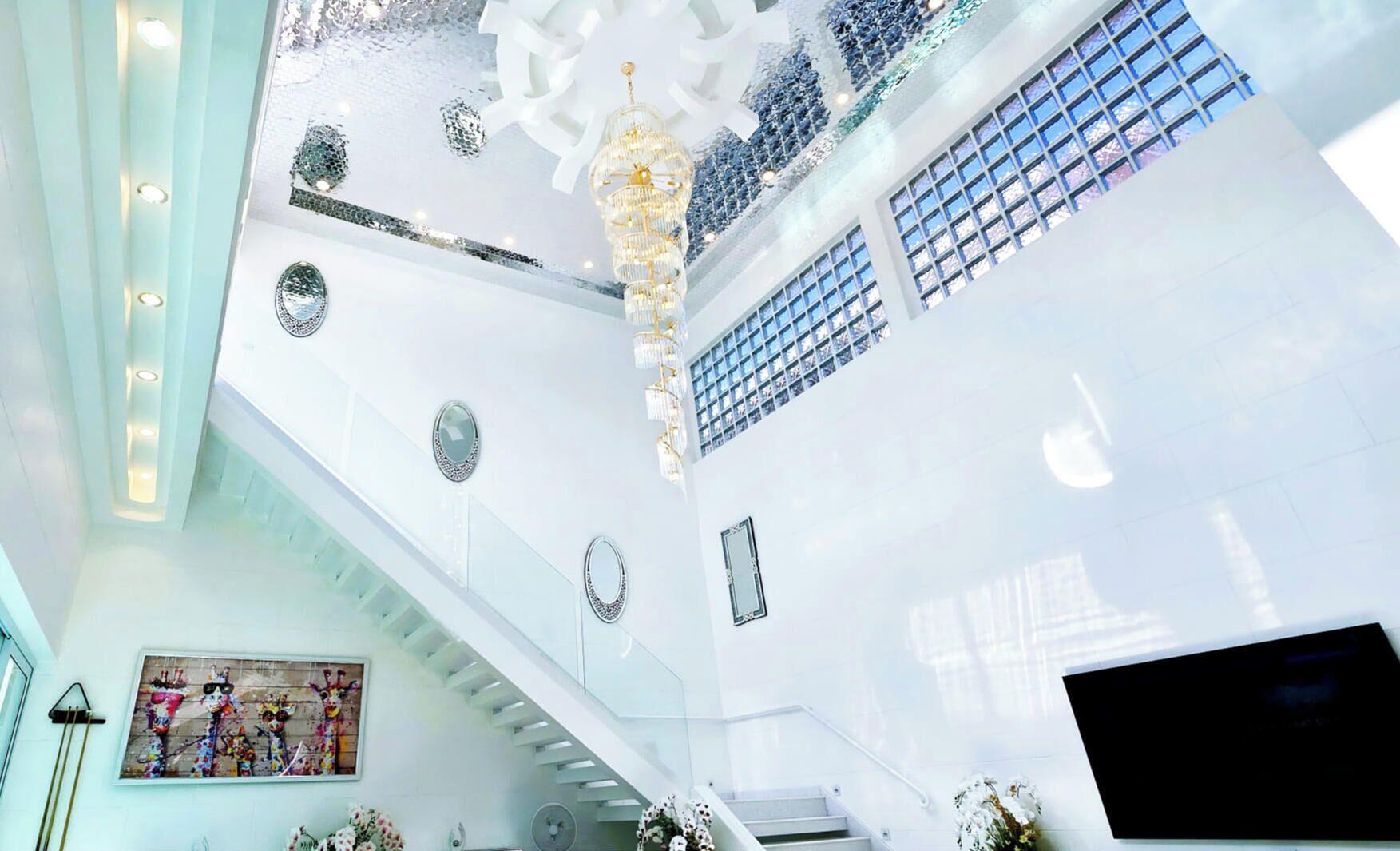 Luxury Villa, Private Pool | Living room