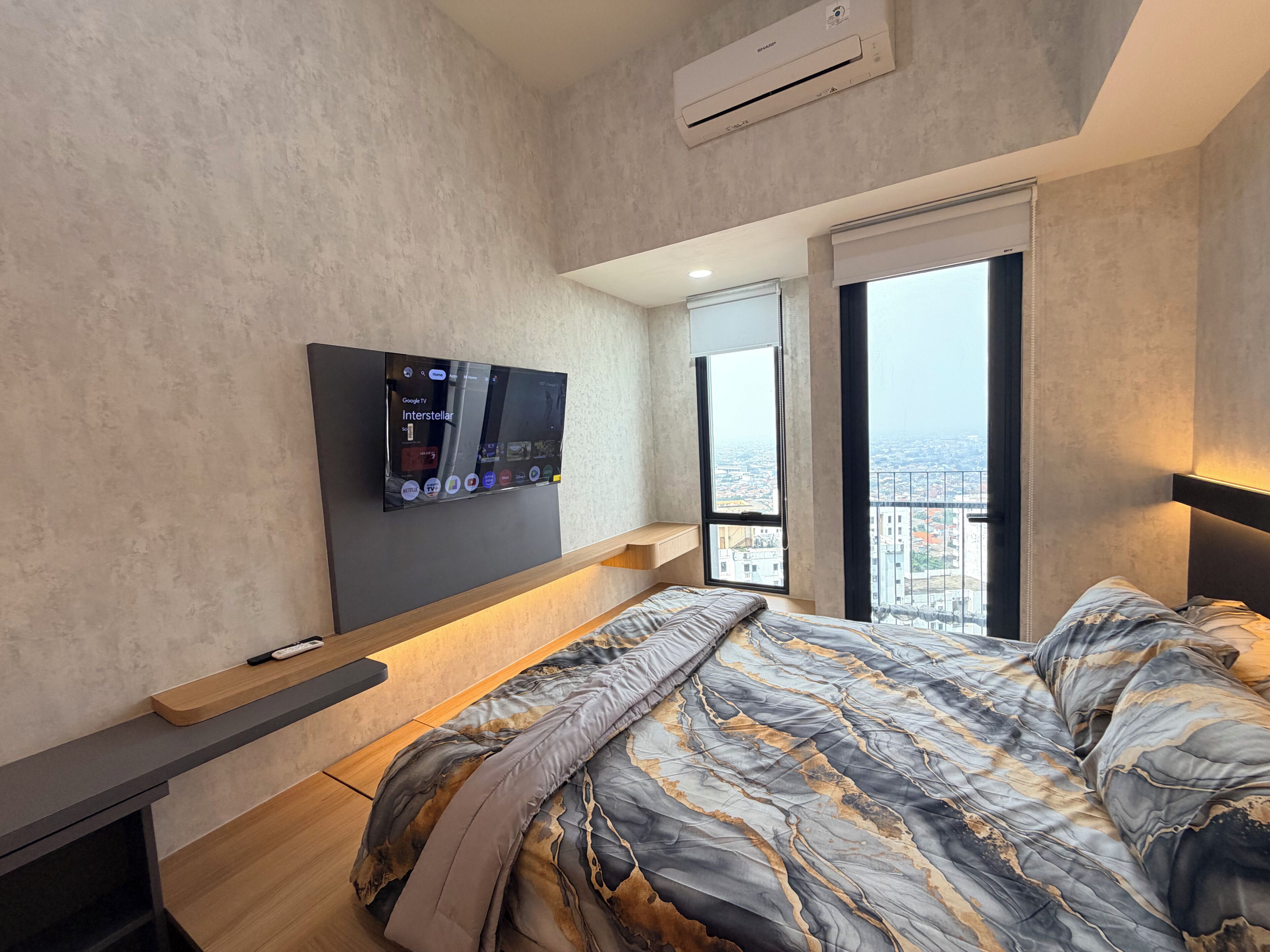 Estúdio conforto, vista para a cidade | Wi-Fi de cortesia