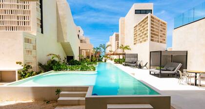 2BR beach Condo with 5 stars amenities in Telchac
