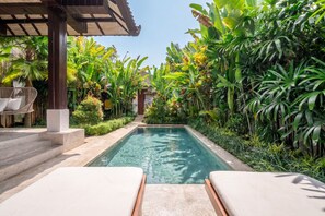 Outdoor pool - Putri Salju Villa Ubud (Ubud)