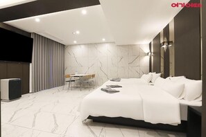 Basic Studio, Balcony, City View | Interior - Sangju Stay201 Hotel (Sangju)