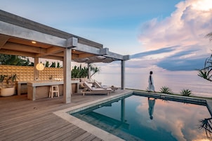 Deluxe Villa, 2 Bedrooms, Patio, Sea View | View from room