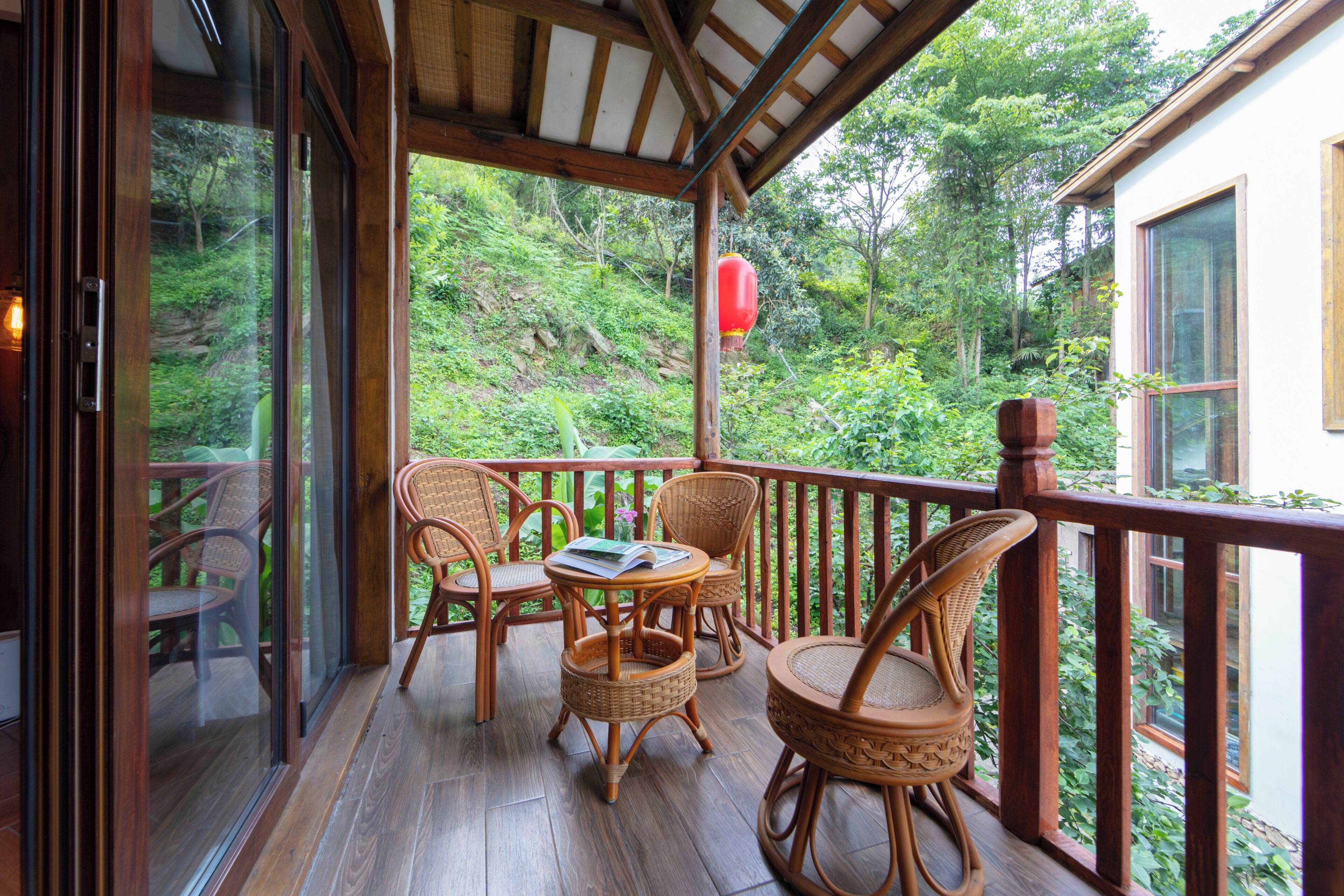 舒適雙床房, 山景 | 住宿一隅