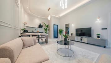 Luxe villa, uitzicht op meer | Woonruimte