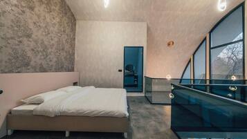 Suite Luxury, vista montagna | Postazione laptop