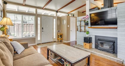 WFH-Friendly Retreat w/ Office Near Silicon Valley