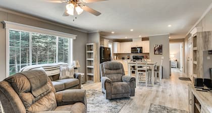 Wooded West Branch Fall Cabin: River Access