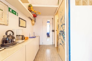 Leilighet (1 Bedroom) | Eget kjøkken | Espressomaskin, mikrobølgeovn, kokeplater og vannkoker