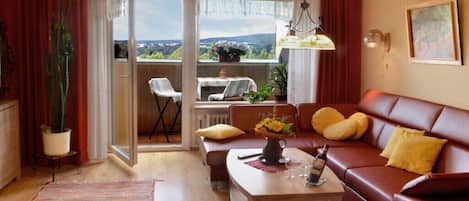 Smart TV, DVD player, books, stereo