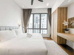 Apartamento, 3 quartos | Ferros/tábuas de passar roupa, Wi-Fi de cortesia