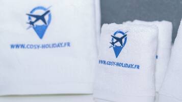 Towels, toilet paper