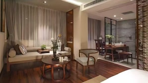 Qinhuai Riverside Street-View Four Seasons Double Bed Room | Interior - Yeboqinhuai SSAW BOUTIQUE Hotel(Jinling Calligraphy and Painting Academy) (Nanjing)
