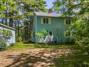 Exterior - Lakefront Home with Private Dock, Kayaks/SUPs and beautiful spring and summer views. (Shapleigh)