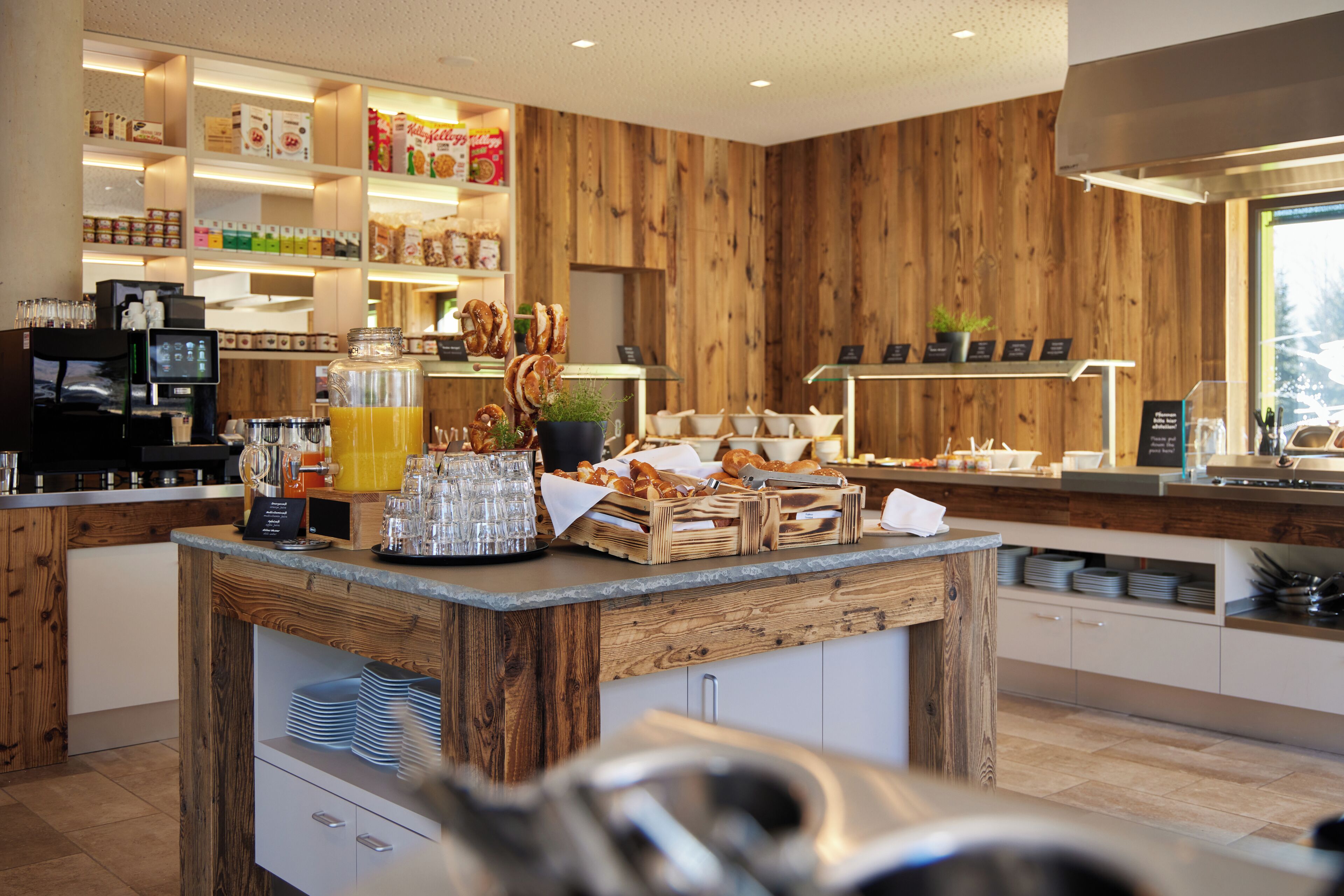 Tägliches inbegriffenes Frühstücksbuffet