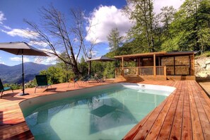 Pool - U Castagnu - VENACO - Chalet/Bungalow (VENACO)