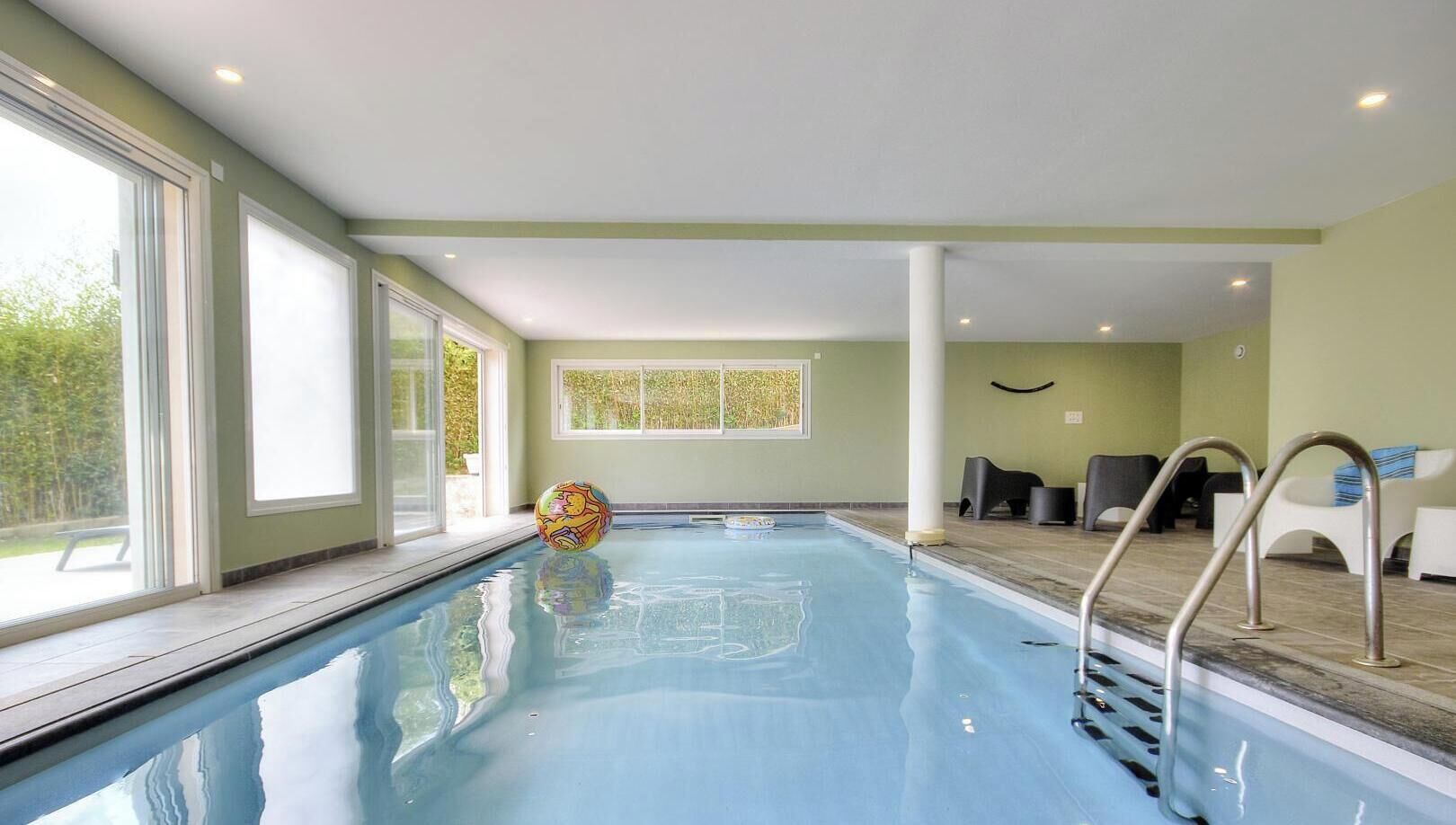 Piscine couverte, piscine chauffée