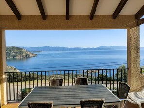 Outdoor dining - T3 ' L'Aria Serena' - CARGESE (CARGESE)