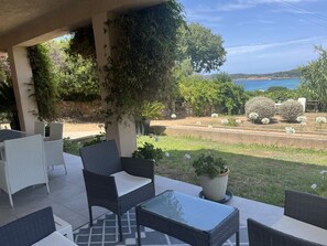 Outdoor dining - Vrbo Property (CARGESE)