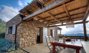 Outdoor dining - Vaddonu - FIGARI - Gîte (FIGARI)
