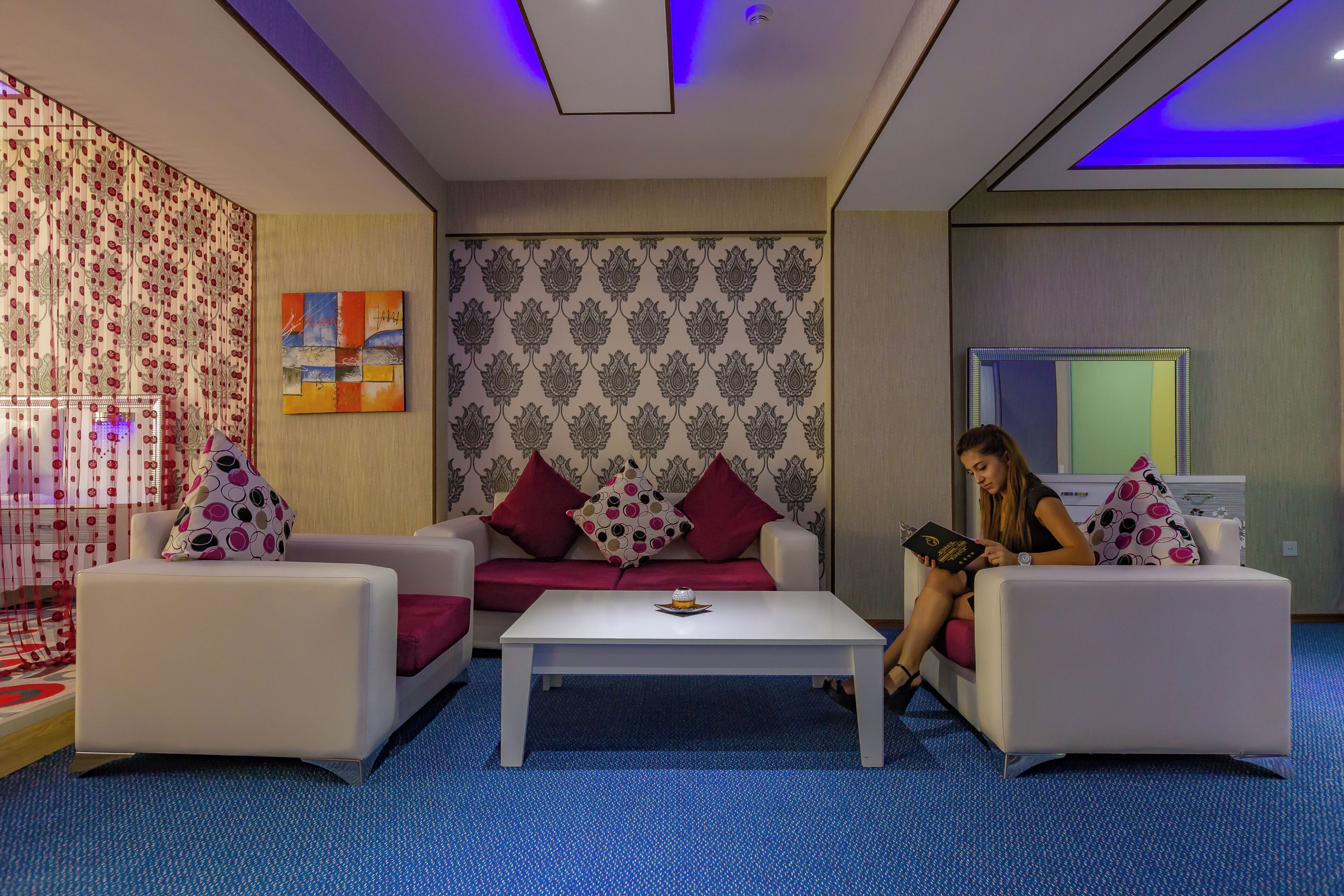 Suite, byutsikt | Oppholdsområde