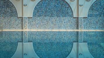 Indoor pool, outdoor pool