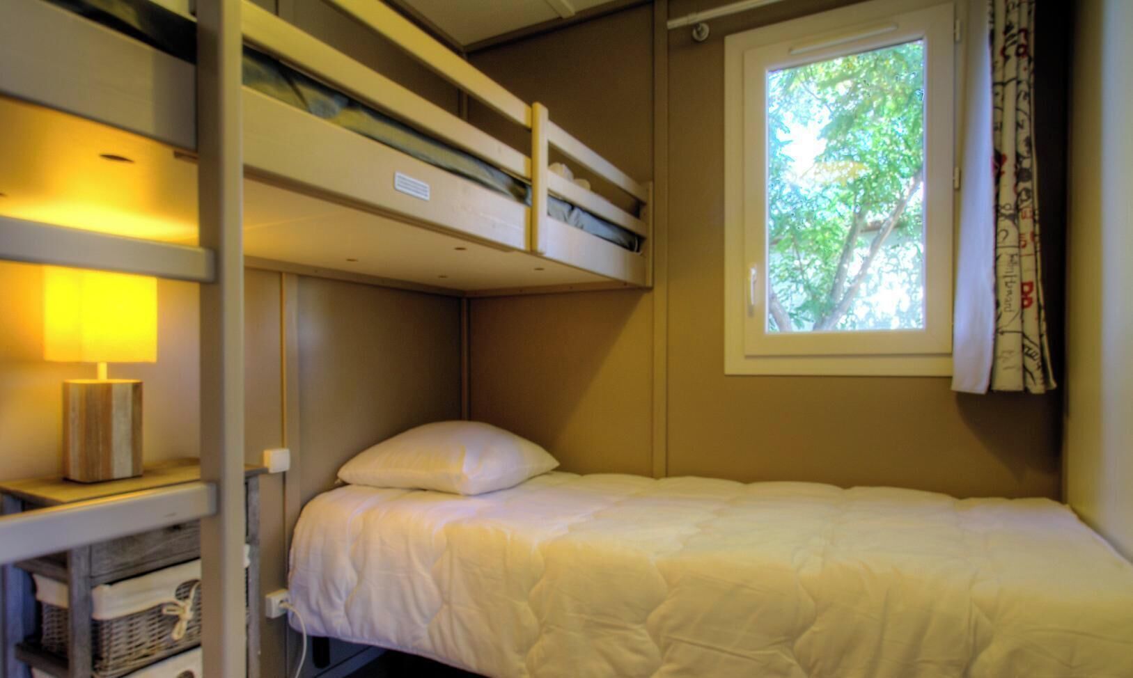 2 chambres, lit parapluie