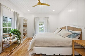 Desk, iron/ironing board, free WiFi, bed sheets - Coastal Beach Home w/Character! Beach Access, Ocean Views, & Huge Yard along Quiet Ocean Blvd! (Isle Of Palms)