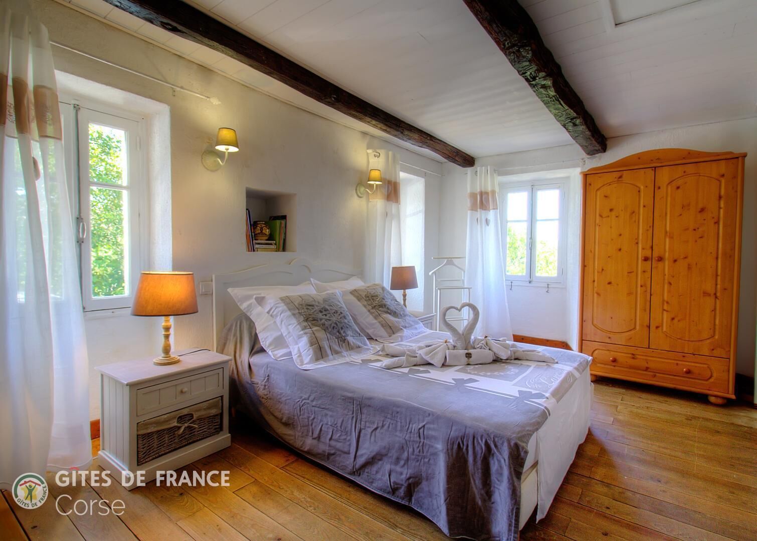 1 bedroom, travel crib, WiFi (free)