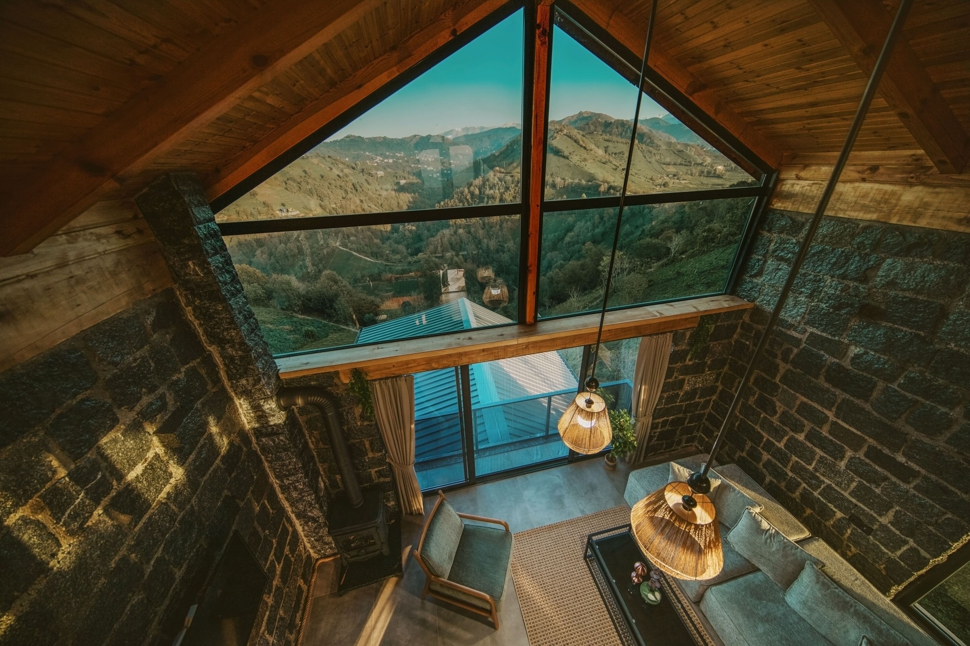 Deluxe-Suite, Balkon, Meerblick | Innenbereich