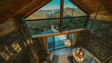 Deluxe-Suite, Balkon, Meerblick | Innenbereich