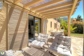 Outdoor dining - Vrbo Property (CARGESE)