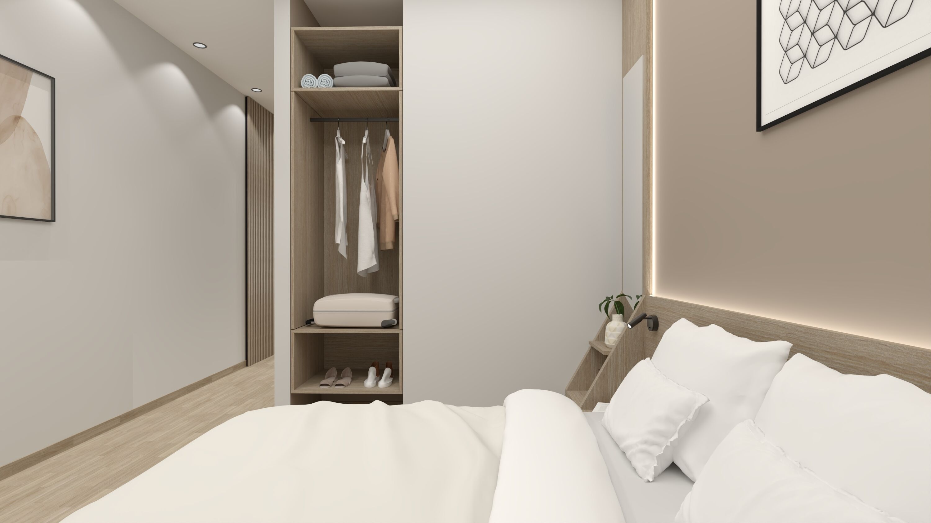 Familien-Studiosuite, Poolblick | Zimmersafe, schallisolierte Zimmer, kostenloses WLAN