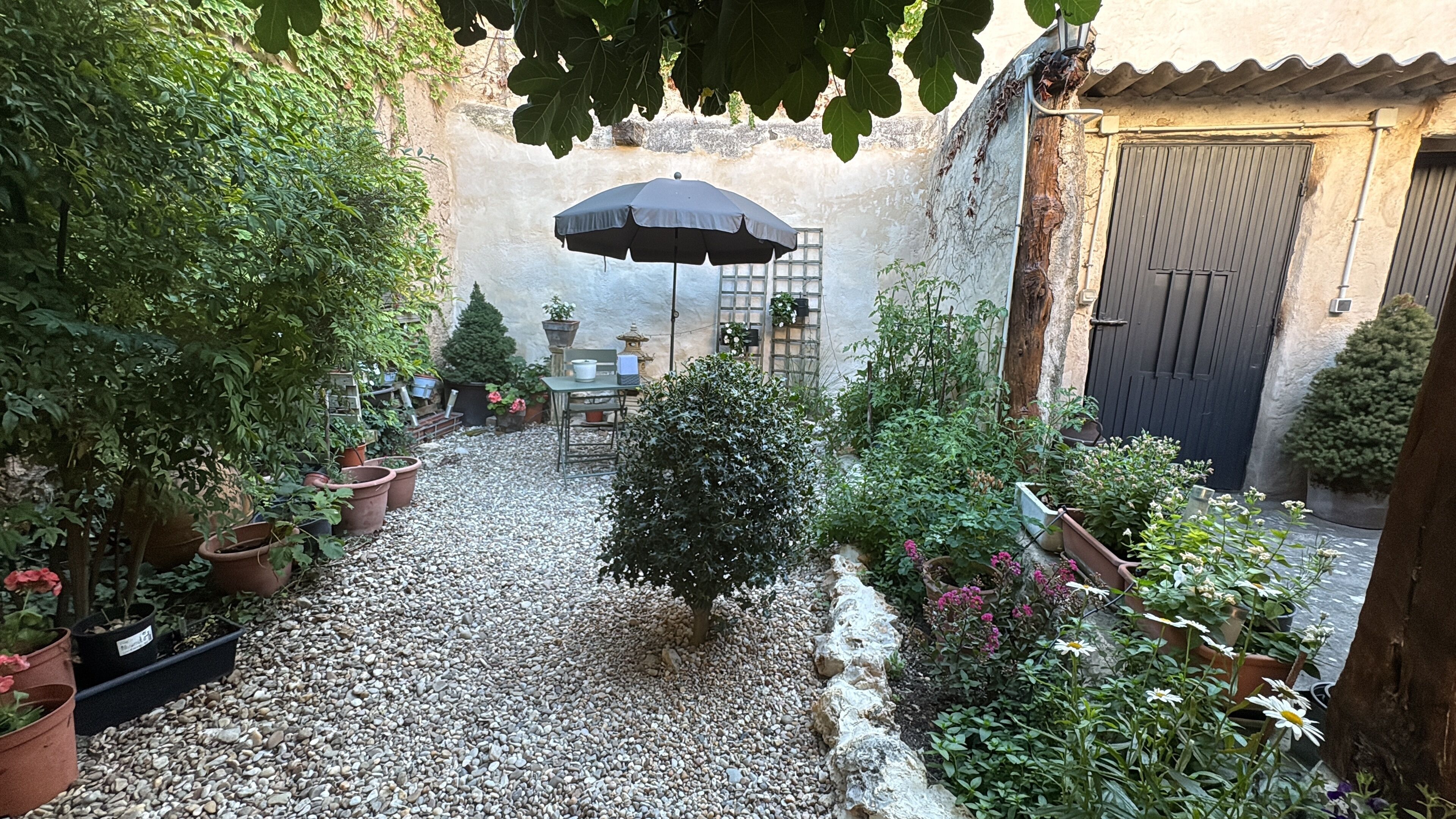 Enceinte de l’hébergement