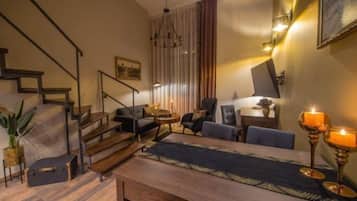Family Apartment, City View | Individually furnished, iron/ironing board, bed sheets