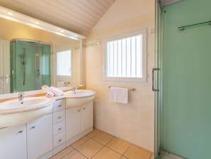 House | Bathroom - Villa for 6 People With Swimming Pool (Lacanau)