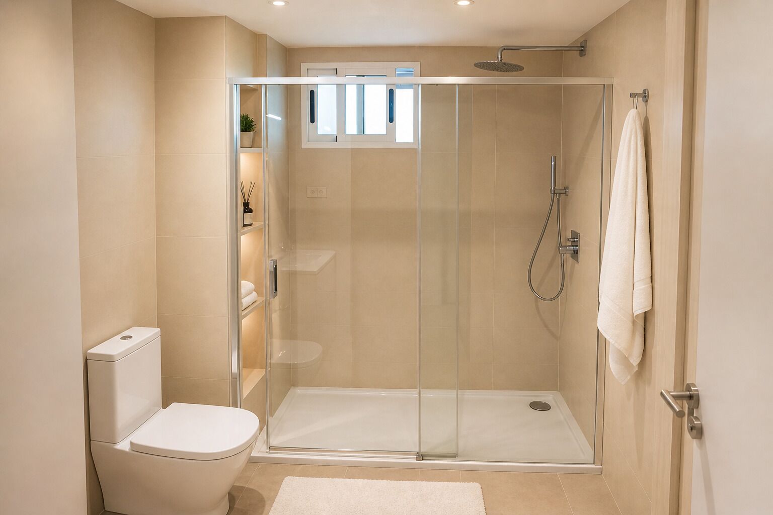 Shared bathroom
