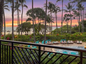 Terrace/patio - SUMMER REDUCED! Villa 209 ocean view at turtle bay (Kahuku)