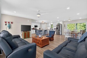 Living area - Brand-New Pet-Friendly Coastal Retreat w/ Screened Porch Near Lewes & Cape Henlopen (Lewes)