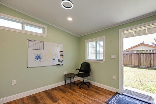Wfh-friendly Retreat w/ Office Near Silicon Valley