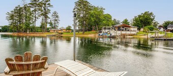 Bring Your Boat! Lake Murray Cabin w/ Private Dock