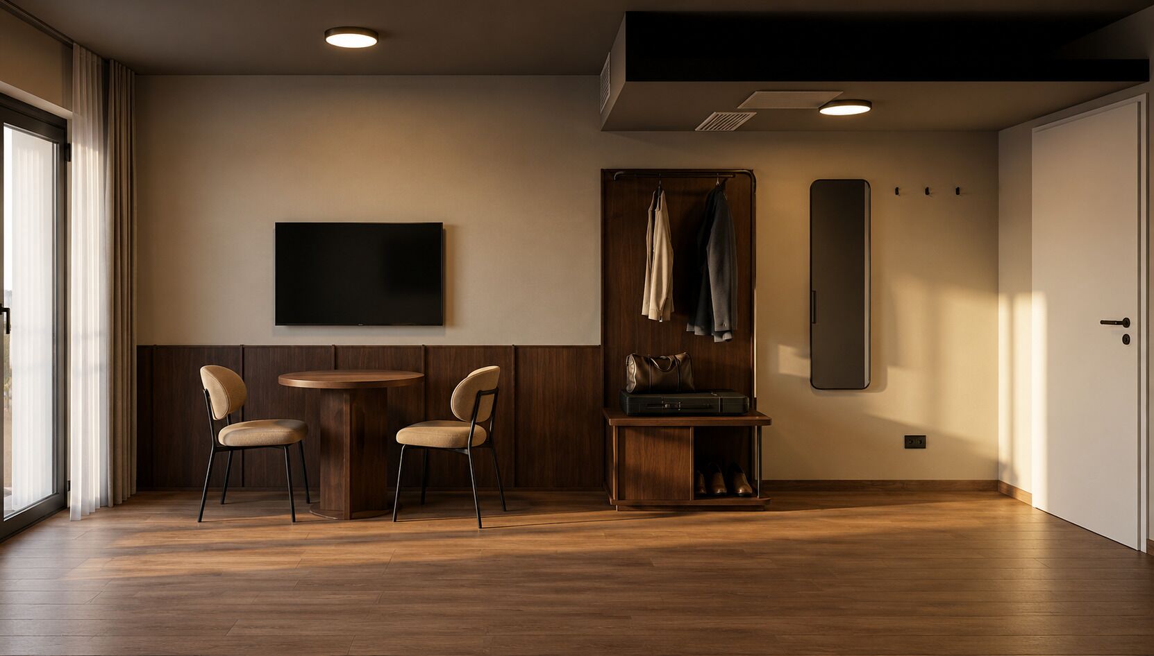 Premium-Studio, Balkon | Innenbereich