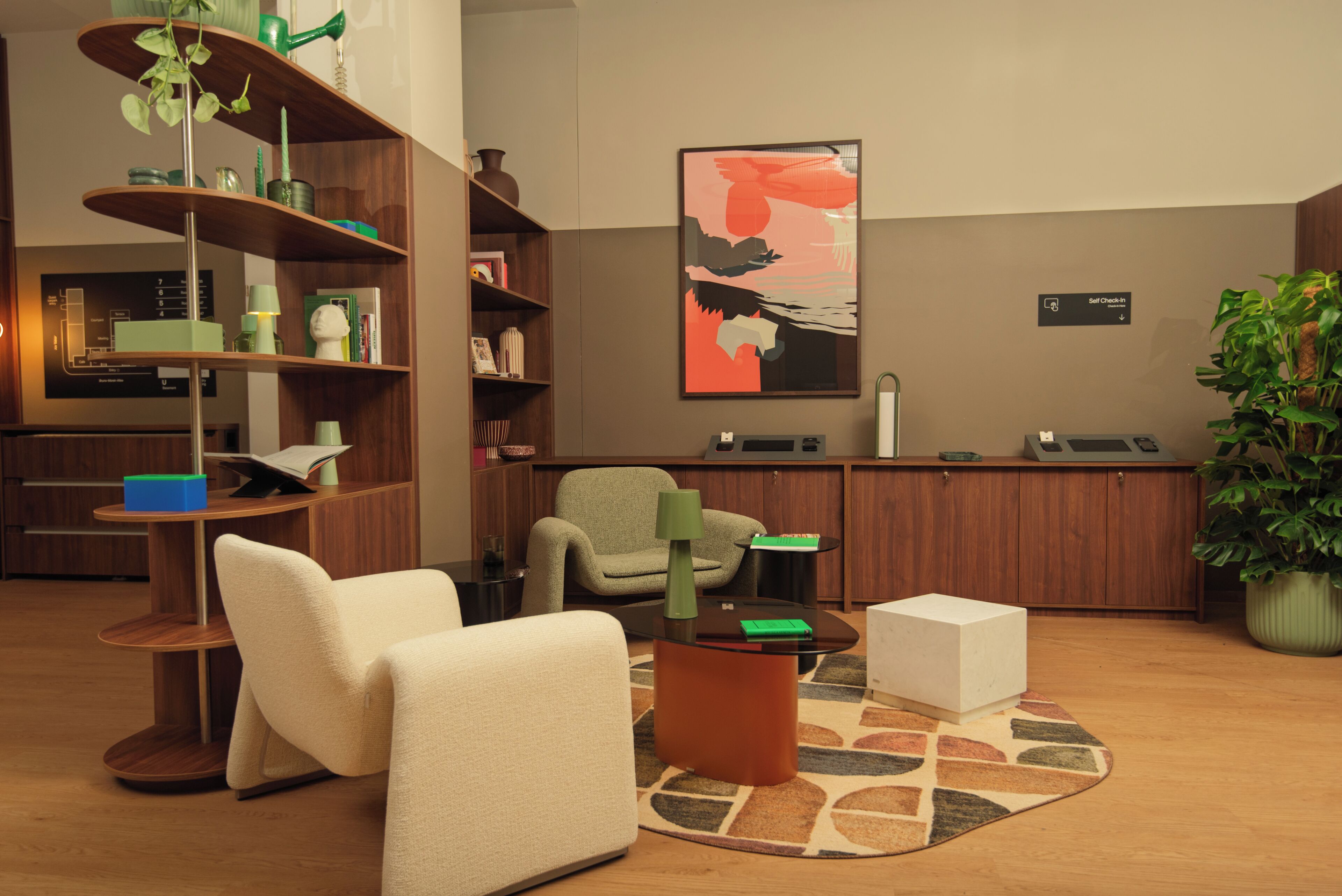 Lobby sitting area